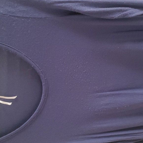 Flowy blue long-sleeved top - Picture 3 of 12